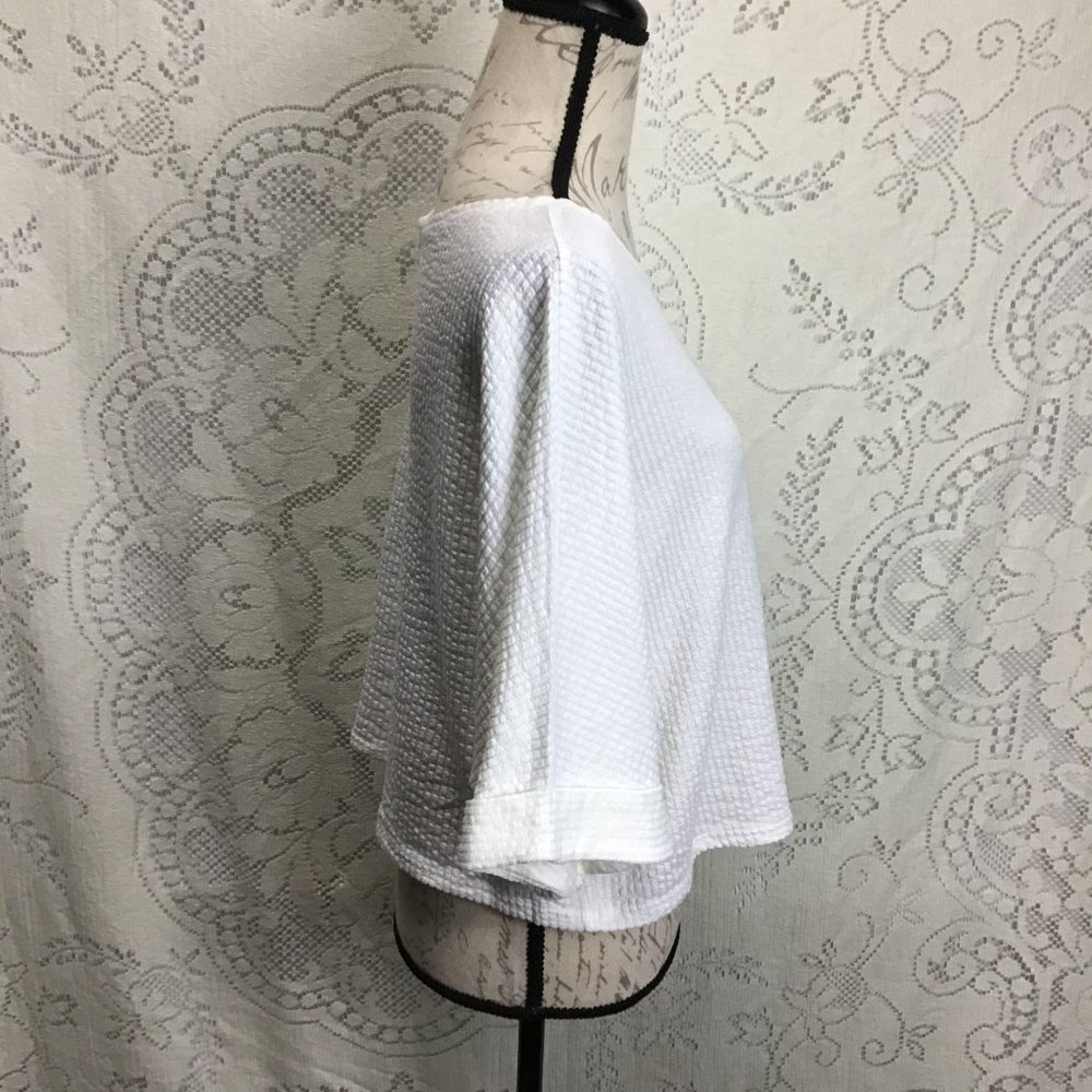 Waffle Knit Cropped Top - Picture 5 of 7